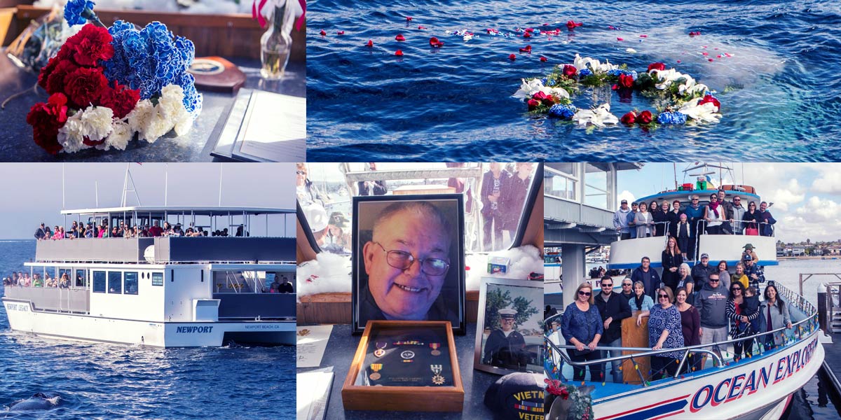 Newport Beach Burial At Sea